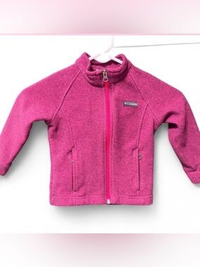 Columbia Plum Zip-Front Fleece Jacket